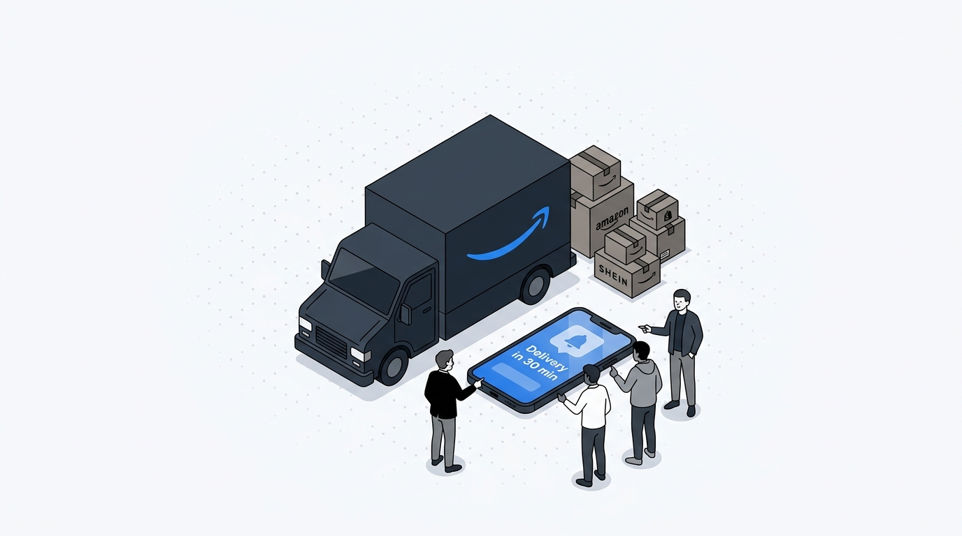 entrega en 30 minutos - Amazon acelera la entrega en 30 minutos y cobra 3,99$ a Prime