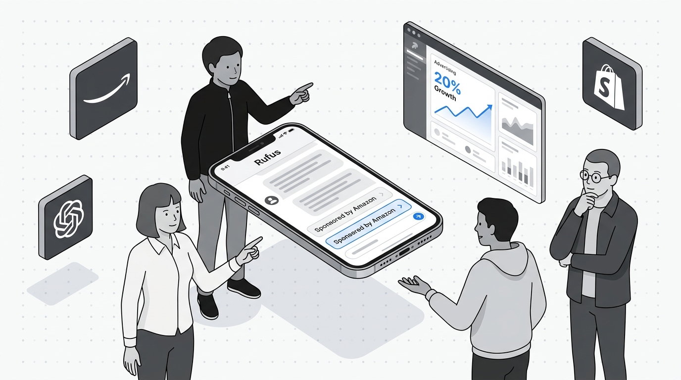 publicidad en Rufus - Amazon sacude la publicidad en Rufus: 20% sigue conversando con la marca