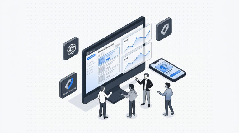 anuncios de ChatGPT - OpenAI acelera los anuncios de ChatGPT con feeds y 1 millón de SKUs