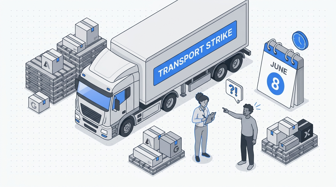huelga transporte por carretera - 8 de junio: huelga indefinida tensiona e-commerce y delivery